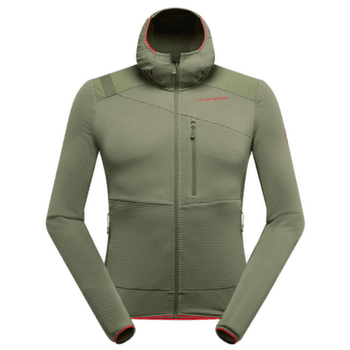 Bluza La Sportiva AEQUILIBRIUM THERMAL HOODY Men Cypress/Mountain Red