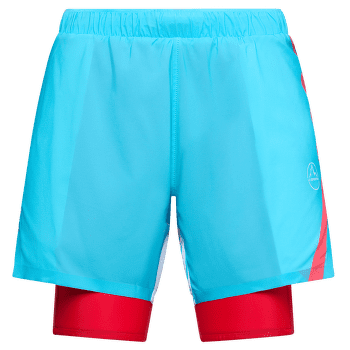 Szorty La Sportiva FLOW 5" SHORT Women Malibu Blue/Hibiscus