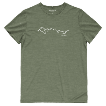 Koszulka z krótkim rękawem Devold Active Skyline Tee Men 421A FOREST