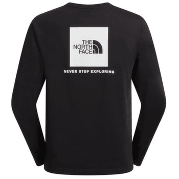 Koszulka z długim rękawem The North Face Evolution Box NSE Regular Long Sleeve Men TNF BLACK/TNF WHITE