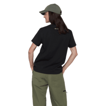 Koszulka z krótkim rękawem Mammut MAMMUT BASE T-SHIRT WOMEN MINI LOGO black 0001
