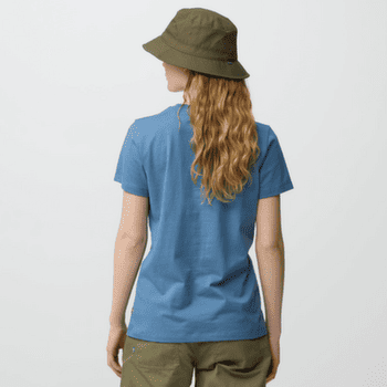 Koszulka z krótkim rękawem Fjällräven FJÄLLBLOMSTER FOX T-SHIRT WOMEN Dawn Blue