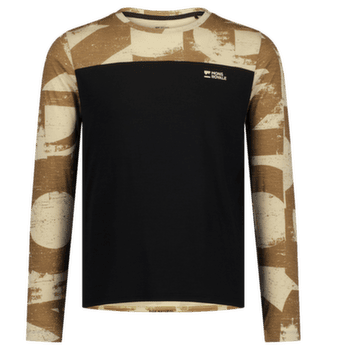 Koszulka z długim rękawem Mons Royale Diversion Merino Bike Jersey Long Sleeve Men MR Grunge/Black