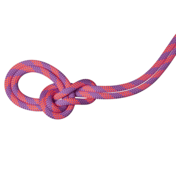 Lina Mammut 9.5 Crag Dry Rope Duodes lavandin-vibrant orange