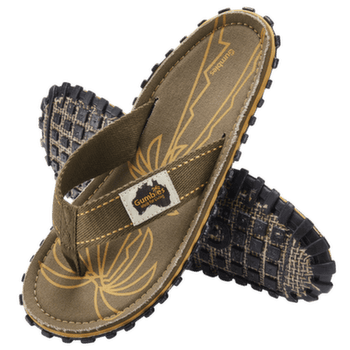 Klapki Gumbies Gumbies Palm Leaf Khaki Palm Leaf Khaki