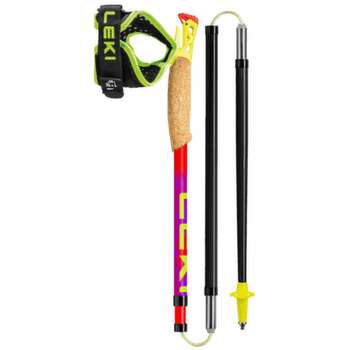 Hole Leki Ultratrail FX.One bright red-violet-neonyellow