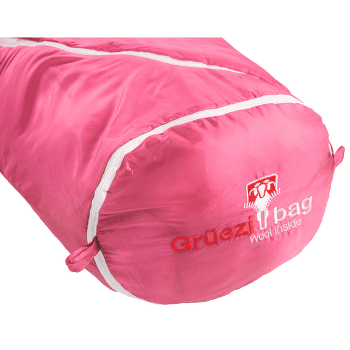 Śpiwór Grüezi bag Biopod Wolle Kids World Traveller Claret Red