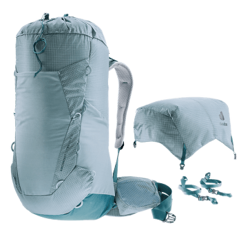Plecak deuter Aircontact Ultra 45 + 5 SL sienna-paprika