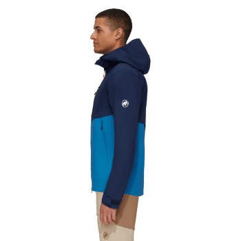 Bunda Mammut Alto Guide HS Hooded Jacket Men deep ice-marine 50554