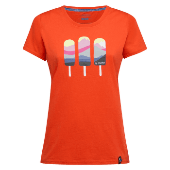 Koszulka z krótkim rękawem La Sportiva ICY MOUNTAINS T-SHIRT Women Cherry Tomato