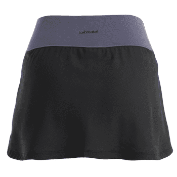 Spódnice Icebreaker Merino 125 Cool-Lite Active Skort Women BLACK/GRAPHITE/CB