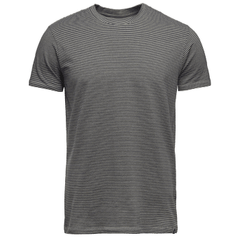 Koszulka z krótkim rękawem Black Diamond BD Stripes SS Tee Men Charcoal-Off White