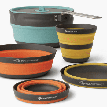Naczynia Sea to Summit Frontier UL Collapsible Pot Cook Set w/ 2.2L Pot - [2P] 5 Piece