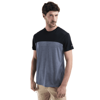 Koszulka z krótkim rękawem Icebreaker Merino 125 Cool-lite™ Sphere III SS Tee Colour Block Men RAY/GRAPHITE/CB