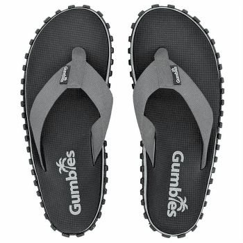 Klapki Gumbies Gumbies Duckbill - Black and Grey Black / Grey
