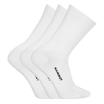 Skarpety Mammut Everyday Crew Socks 3 Pack white-black