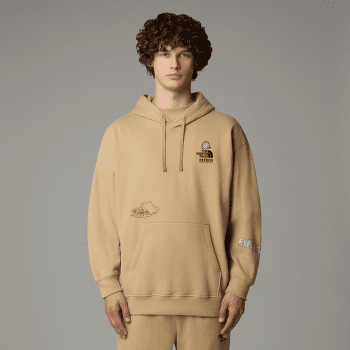 Bluza The North Face UNISEX MOUNTAIN CLEANUP OVERSIZED HOODIE Khaki Stone