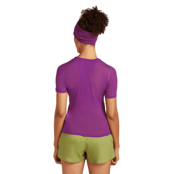 Koszulka z krótkim rękawem Icebreaker Merino Blend 75 Cool-Lite™ Featherlight SS Crewe Women BLACK