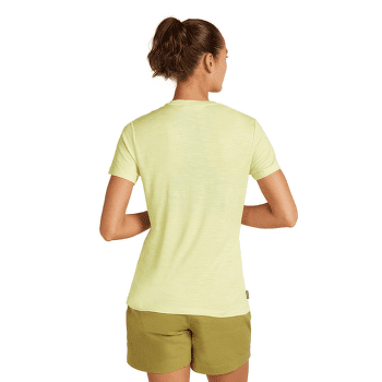 Koszulka z krótkim rękawem Icebreaker Merino 150 Tech Lite SS Tee Airbourne Squirrel Women CITRINE