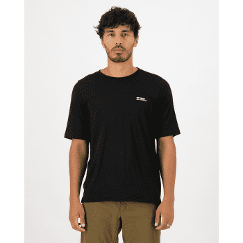 Koszulka z krótkim rękawem Mons Royale Diversion Merino Bike Jersey Short Sleeve Black