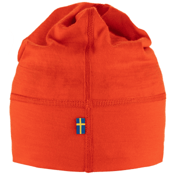 Czapki Fjällräven Abisko Lite Wool Beanie Flame Orange