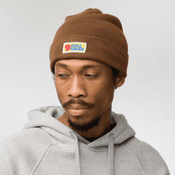Czapki Fjällräven Vardag Classic Beanie Bordeaux Red