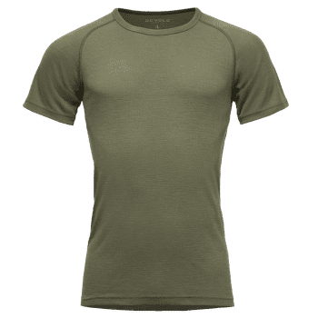 Koszulka z krótkim rękawem Devold Lauparen Merino 190 Base Tee Men 404A LICHEN