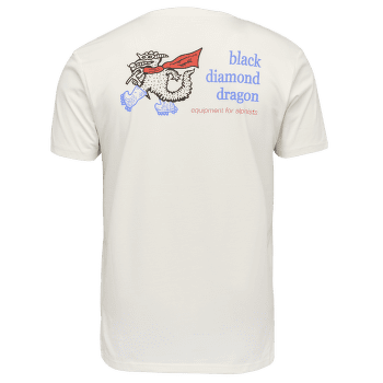 Koszulka z krótkim rękawem Black Diamond Dragon SS Tee Men Off White