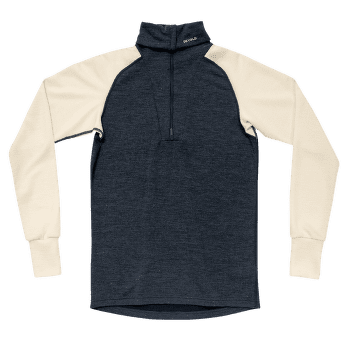 Pulower Devold Expedition Merino Silk Zip  Men 284C INK/OFFWHITE
