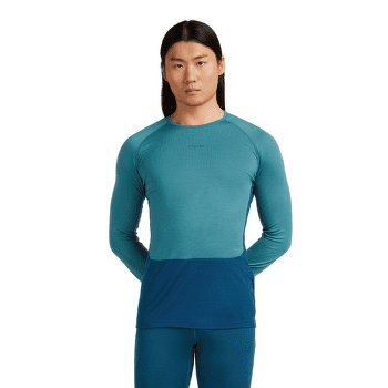 Koszulka z długim rękawem Icebreaker Merino 200 ZoneKnit™ LS Crewe Men ATLANTIS/TOPAZ/CB