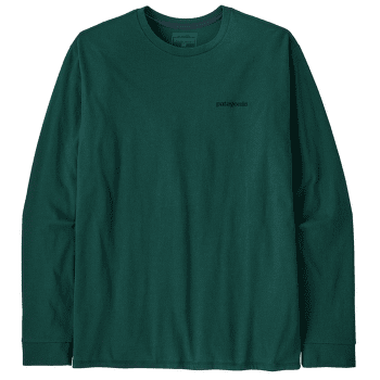 Koszulka z długim rękawem Patagonia Long-Sleeved P-6 Logo Responsibili-Tee Men Cascade Green