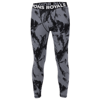 Legginsy Mons Royale Cascade Merino Flex 200 Legging Mtn Pixel Grey