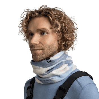 Chusta Buff Polar Prints Neckwarmer AGUAR BLUE