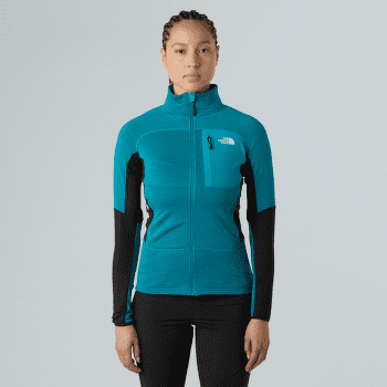 Bunda The North Face POLARTEC POWERGRID STORMGAP JACKET Women 983 DEEP TEAL/TNF BLACK