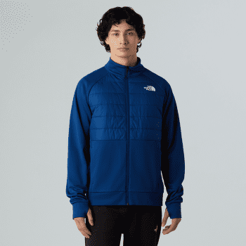 Bunda The North Face REAXION 2.0 FLEECE HYBRID FULL ZIP JACKET Men YKY ESTATE BLUE DARK HEATHER