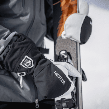 Rękawice Hestra Army Leather Heli Ski Svart