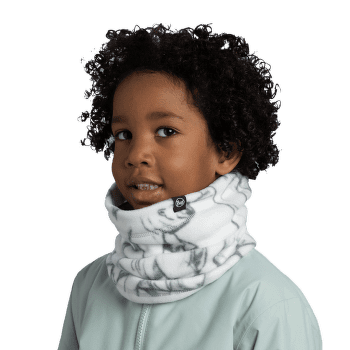 Chusta Buff Polar Prints Neckwarmer BARGY WHITE