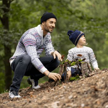 Czapki Kama Knitted Merino beanie Kama A136 red