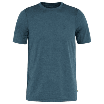 Koszulka z krótkim rękawem Fjällräven Abisko Day Hike SS Men Indigo Blue
