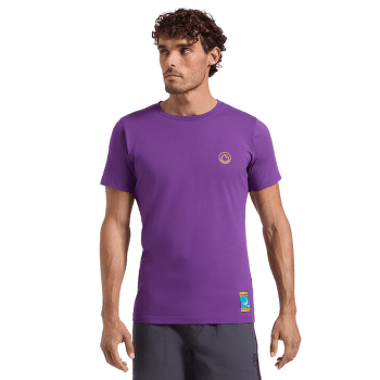 Koszulka z krótkim rękawem La Sportiva Climbing on the Moon T-Shirt Men Nero/Giallo