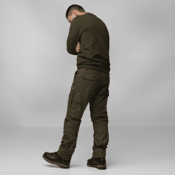 Spodnie Fjällräven KARL PRO ZIP-OFF TROUSERS Men Suede Brown