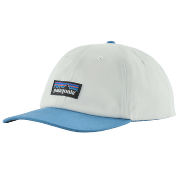 Czapka Patagonia P-6 Label Trad Cap Birch White w/Shore Blue