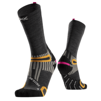 Skarpety X-Bionic X-Socks® Hike Anatomix Merino Crew HEATHER GREY