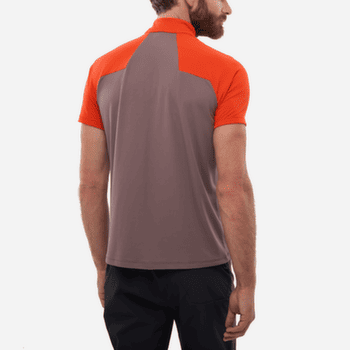 Koszulka z krótkim rękawem Millet KAMET TS ZIP SS Men CORONET BLUE/SAPHIR