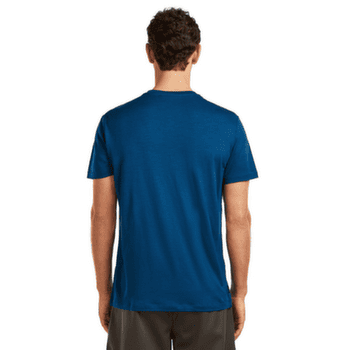 Koszulka z krótkim rękawem Icebreaker Merino 150 Tech Lite SS Tee Range Stripes Men ATLANTIS