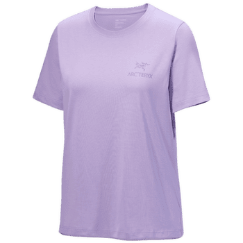 Koszulka z krótkim rękawem Arcteryx Kragg SL Cotton Emblem Crew SS Women Mallow