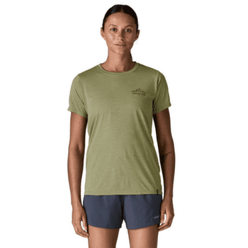 Koszulka z krótkim rękawem Patagonia Cap Cool Daily Shirt - Cloud Crag Women Quiet Violet