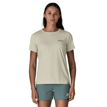 Koszulka z krótkim rękawem Patagonia Cap Cool Daily Shirt - Boardshort Logo Women Blue Sage - Light Blue Sage X-Dye