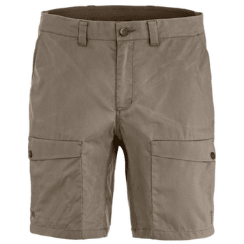 Szorty Fjällräven ABISKO HYBRID TRAIL SHORTS MEN Suede Brown