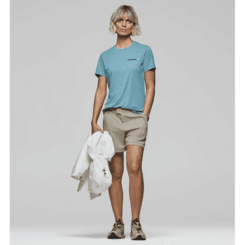 Koszulka z krótkim rękawem Norrona femund tech T-Shirt Women Aqua Haze
